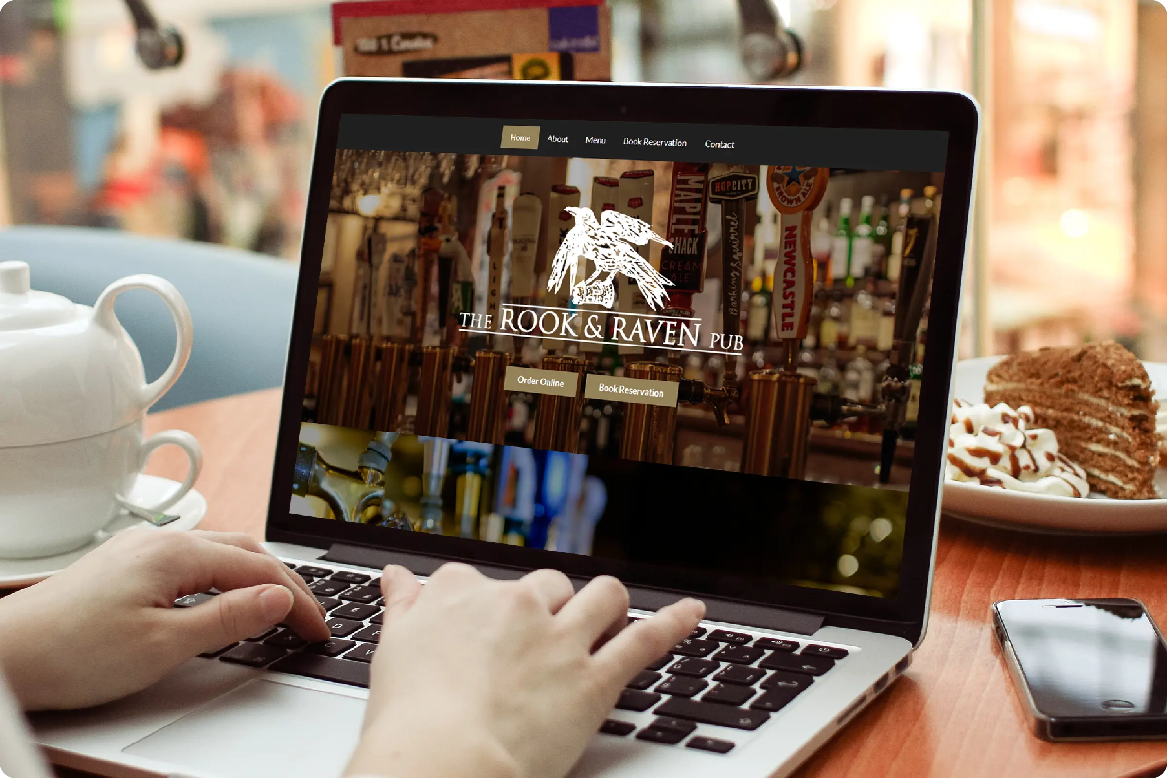 Restaurant Web Design Services in Canada