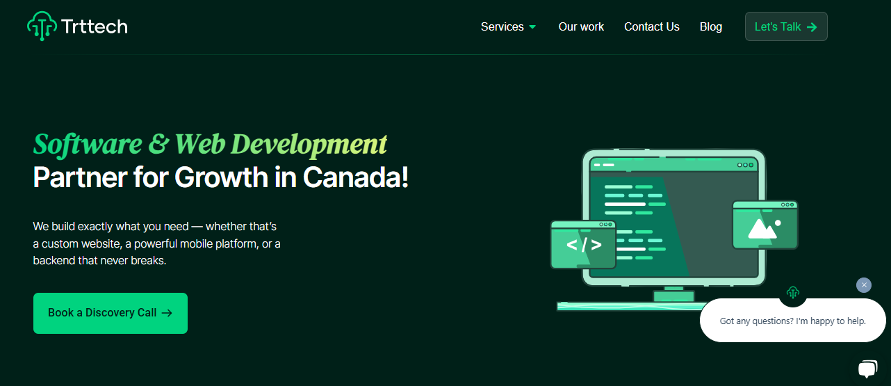 B2B Website Development Companies in Canada