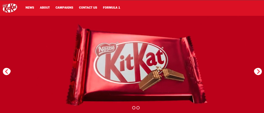 Kit Kat brand slogan: "Have a Break, Have a Kit Kat"
